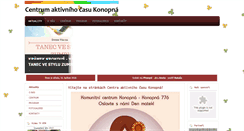 Desktop Screenshot of centrumkonopna.cz