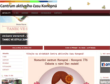 Tablet Screenshot of centrumkonopna.cz